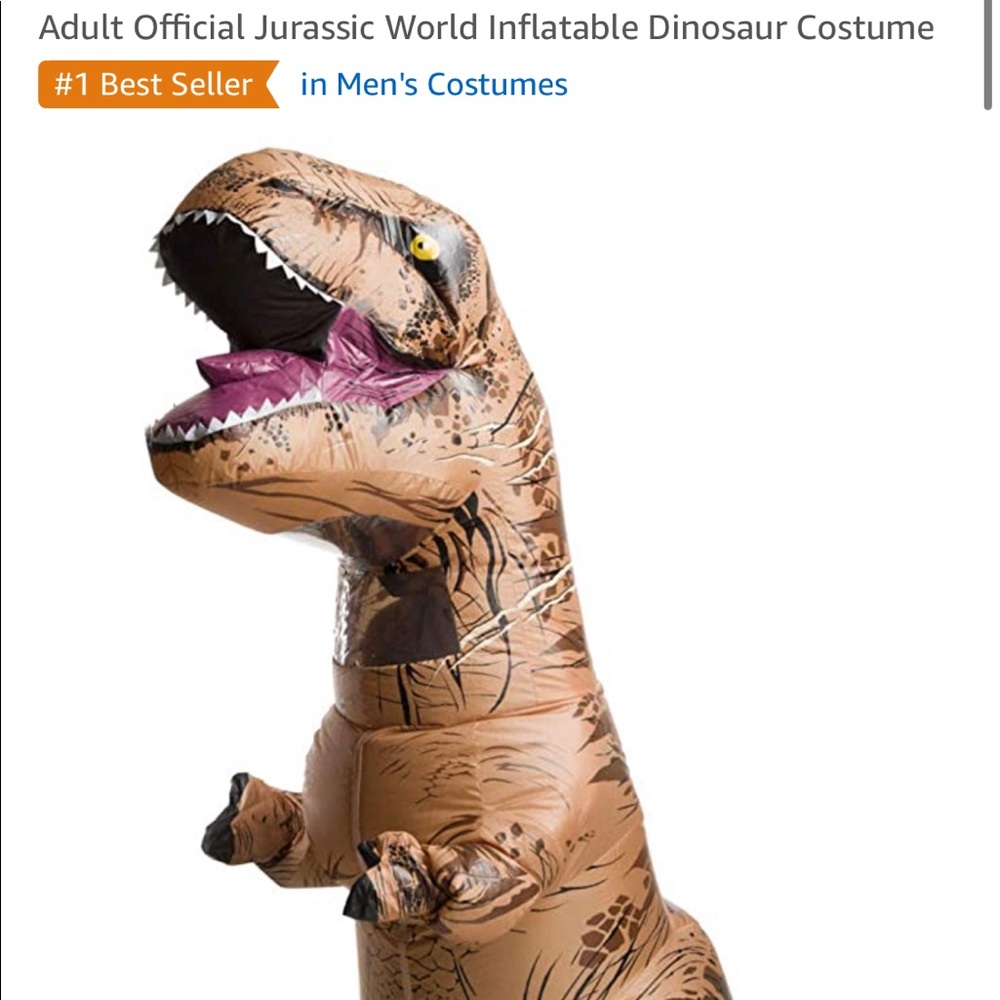 adult inflatable t-rex suit